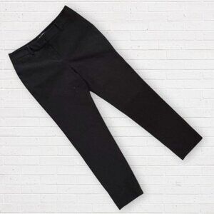 WHBM The Slim Black Mid Rise Ankle Pants White House Black Market 2 2R